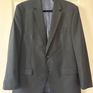 Chaps Men's Gray Textured Two-Button Sport Coat